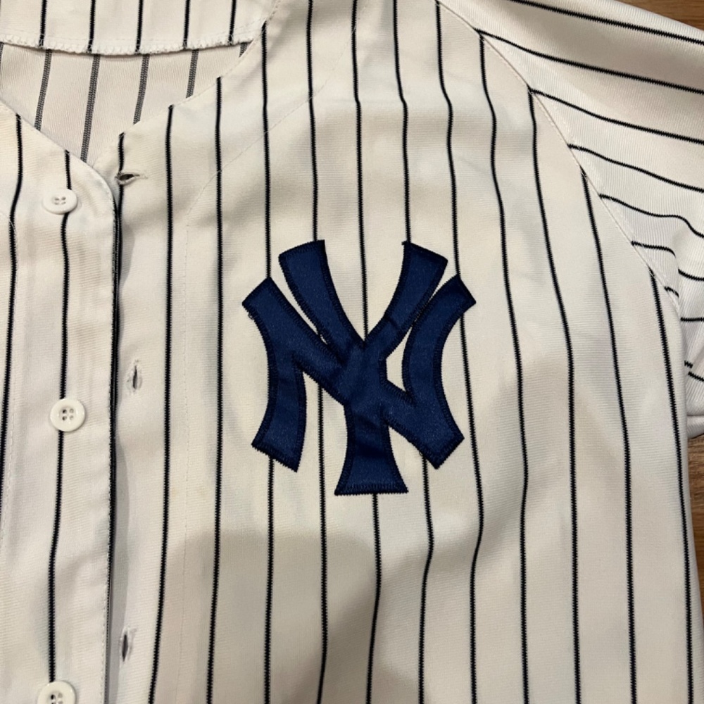 majestic 2009 inaugural new york yankees mantle jersey size 52 - Picture 2 of 7